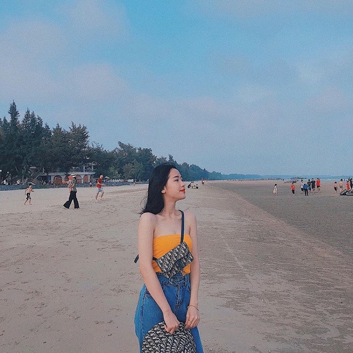 Bãi biển Trà Cổ được mệnh danh là bãi biển trữ tình nhất Việt Nam